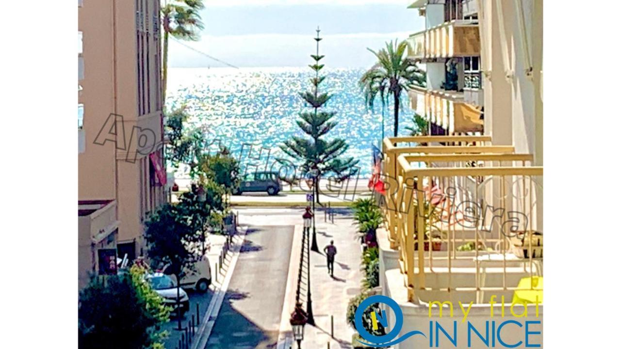 ApartHotel Riviera - Promenade des Anglais - Studio Supérieur - Balcon&AC - Aperçue Mer - Zone Piétonne - Balcon Massenet 1 Nice Extérieur photo