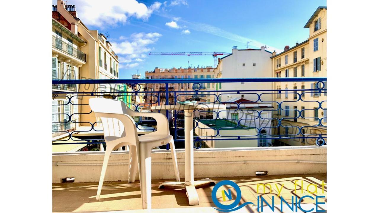 ApartHotel Riviera - Promenade des Anglais - Studio Supérieur - Balcon&AC - Aperçue Mer - Zone Piétonne - Balcon Massenet 1 Nice Extérieur photo