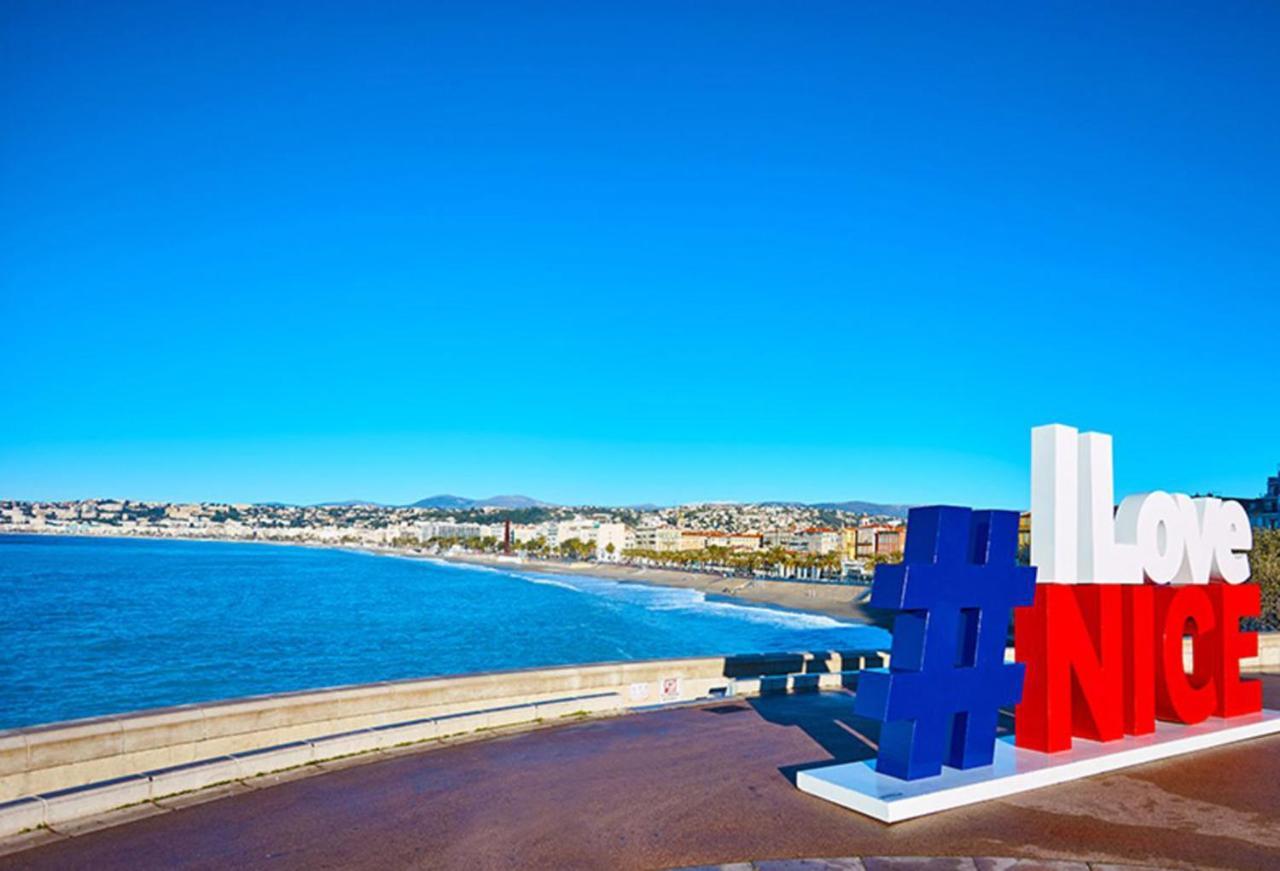 ApartHotel Riviera - Promenade des Anglais - Studio Supérieur - Balcon&AC - Aperçue Mer - Zone Piétonne - Balcon Massenet 1 Nice Extérieur photo