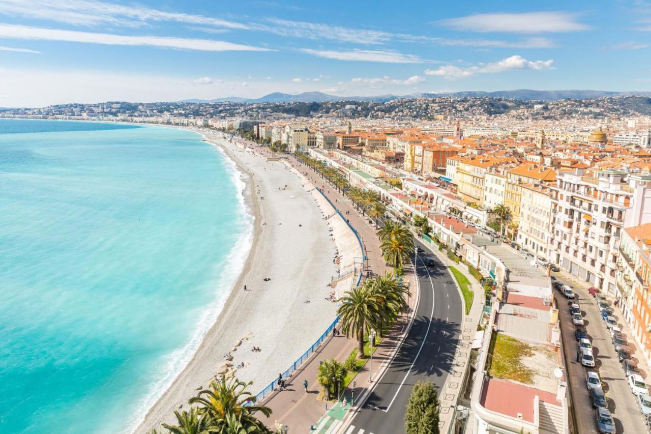 ApartHotel Riviera - Promenade des Anglais - Studio Supérieur - Balcon&AC - Aperçue Mer - Zone Piétonne - Balcon Massenet 1 Nice Extérieur photo